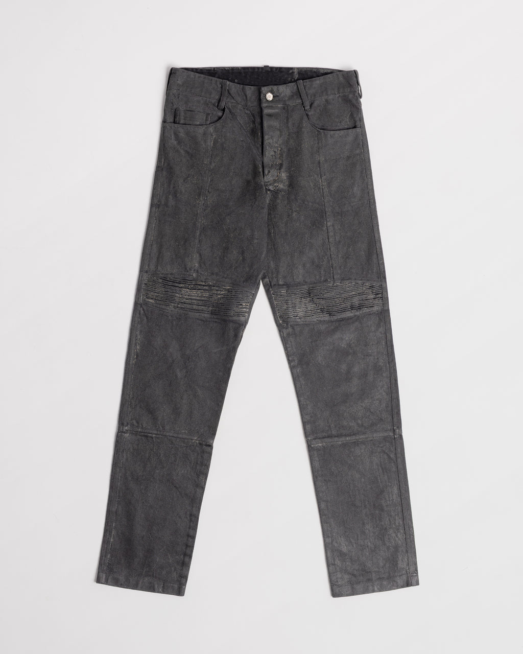 Charred Waxed Trouser